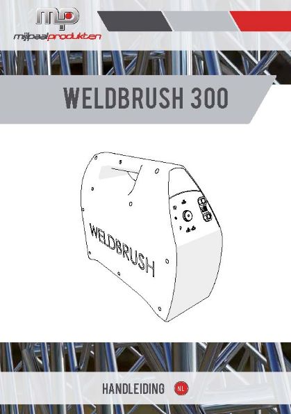 WELDBrush 300 lasnaadreiniger handleiding